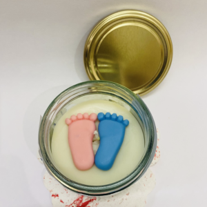Baby Feet Jar Candle
