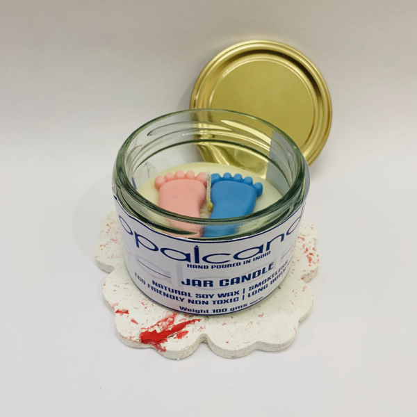 Baby Feet Jar Candle