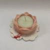 Lotus Concrete Candle