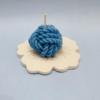 Knot Candle Blue