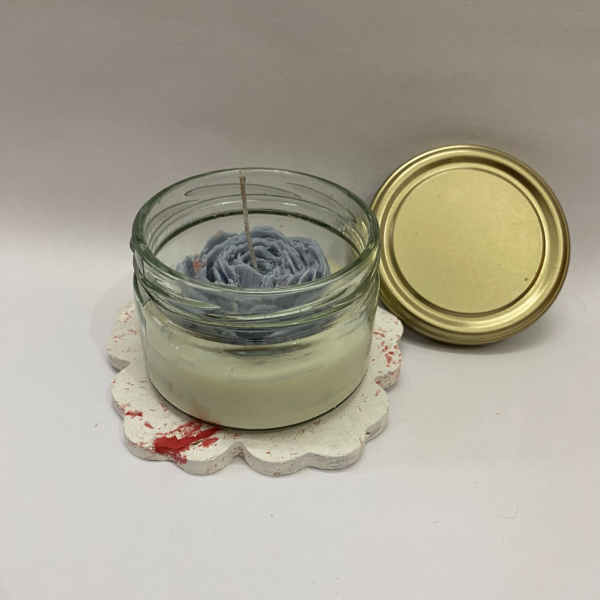 Rose Soy Wax Jar Candle