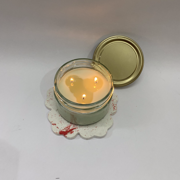 Three Wick Opal Soy Wax Jar Candle