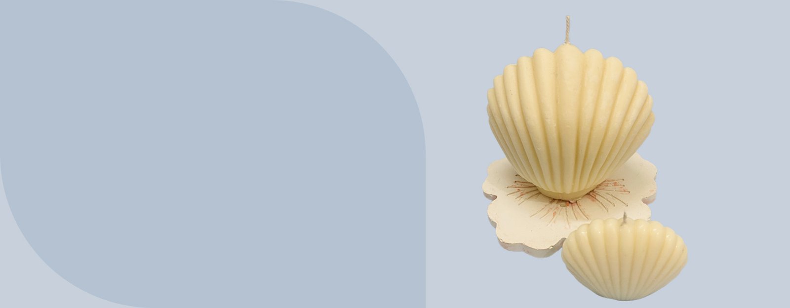 Sea Lover Shell Candle Combo