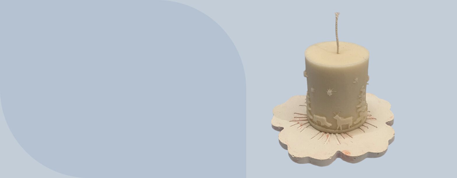Mighty Shadow Pillar Candle