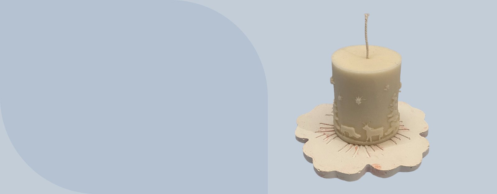 Mighty Shadow Pillar Candle